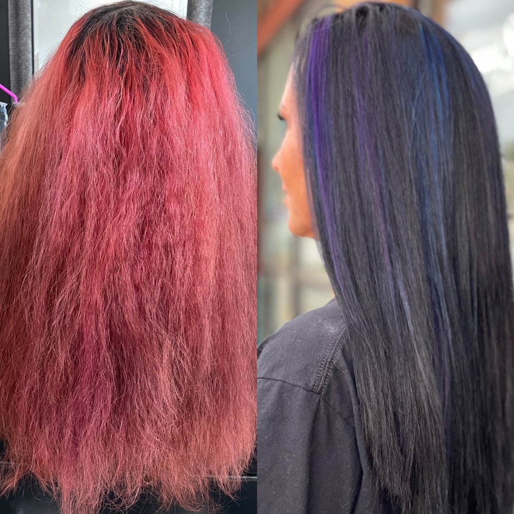 Hair color transformation — Avenue Salon